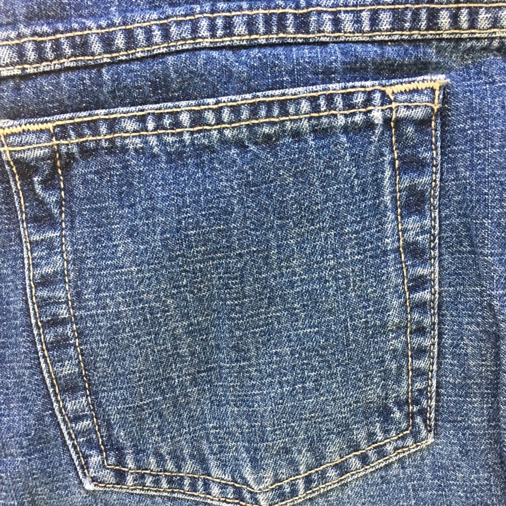 90s Y2K VINTAGE | DUO MATERNITY Stonewashed Blue Straight-Leg Jeans